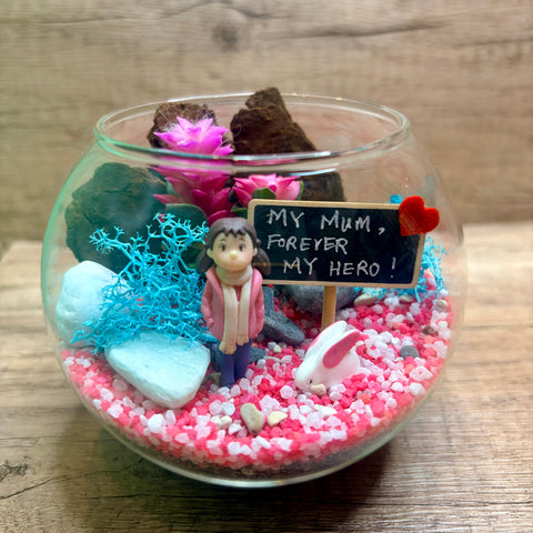 Mother's Day ~ Best Mom Ever Succulent Terrarium