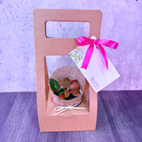 Corporate Gift Mini Succulent / Fittonia Plant in Burlap (20 units)