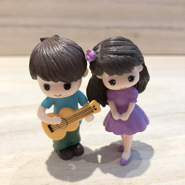 Guitar Couple Set Miniature