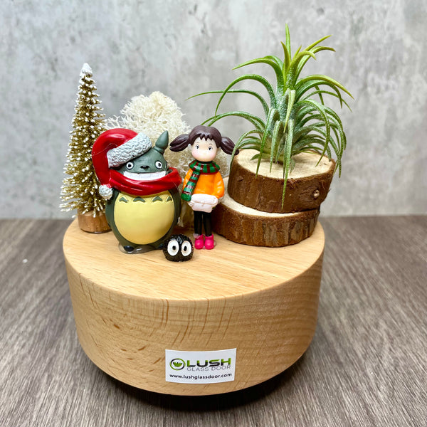 Merry Christmas Airplant Music Box